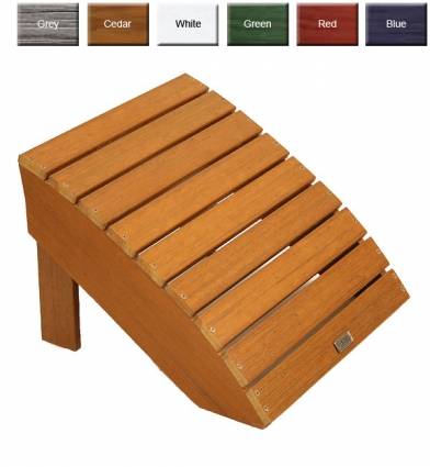  Resin SL02 Traditional Slanted Ottoman Footrest | OutdoorPolyFurniture