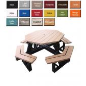 Amish Gardens Octagon Shaped Picnic Table