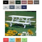 Seaside Casual Traditional Picnic Table