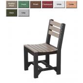 Luxury Poly Furniture Island Dining Side Chair