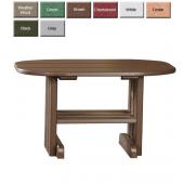Luxury Poly Furniture Oblong Coffee Table