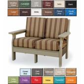 Finch Poly Furniture Van Buren Love Seat with 5" Cushion