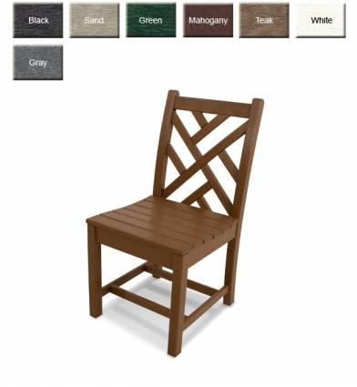 POLYWOOD® Chippendale Dining Side Chair