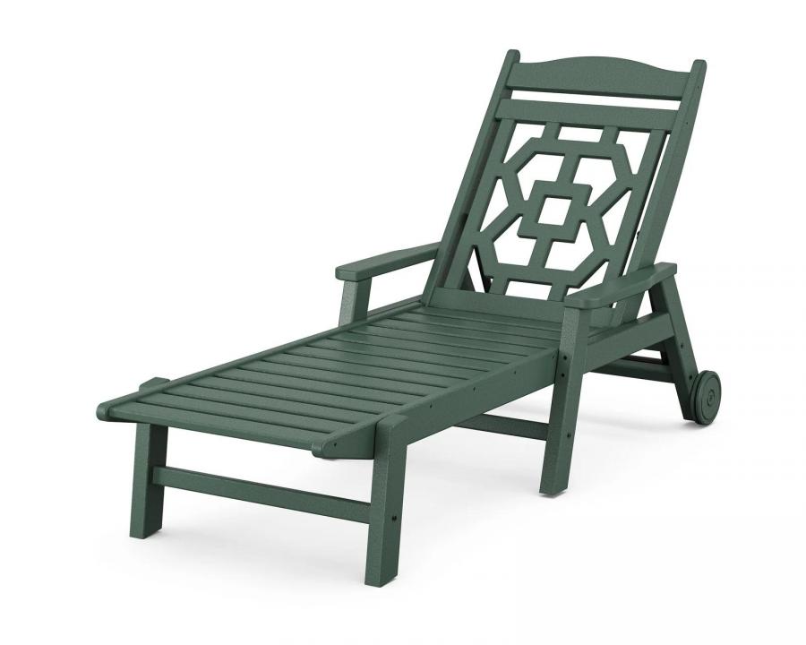 POLYWOOD® Chinoiserie Chaise Lounge