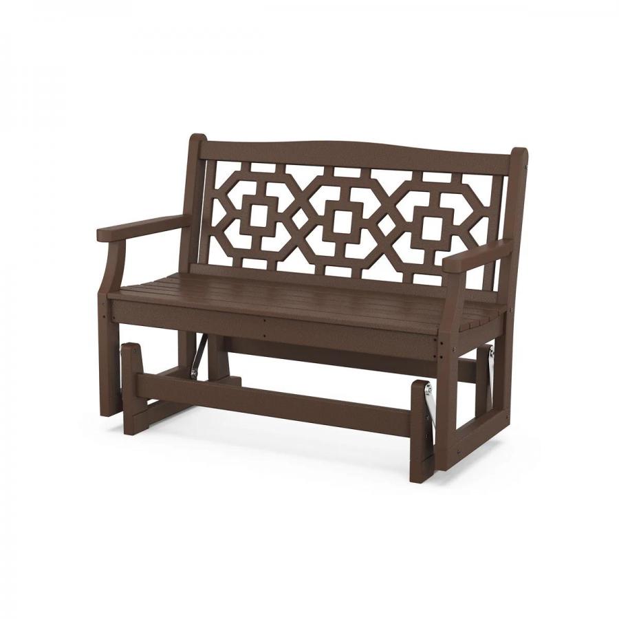 POLYWOOD® Chinoiserie Glider Bench