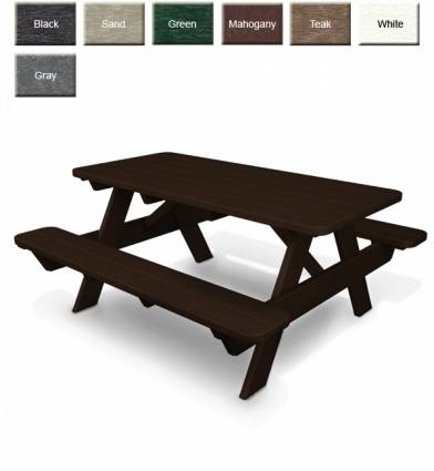 POLYWOOD® Park Commercial Grade Picnic Table
