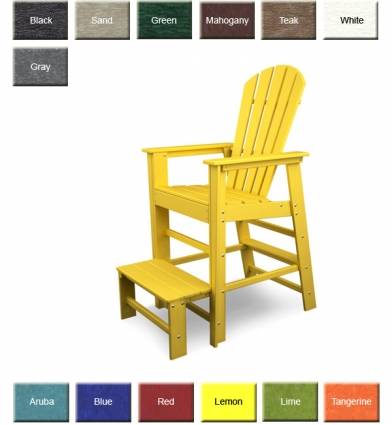 POLYWOOD® South Beach Life Guard Chair