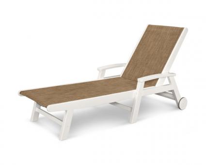 POLYWOOD® Coastal Chaise Lounge