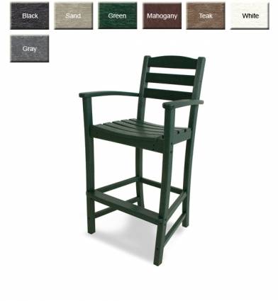 POLYWOOD® La Casa Cafe Bar Arm Chair