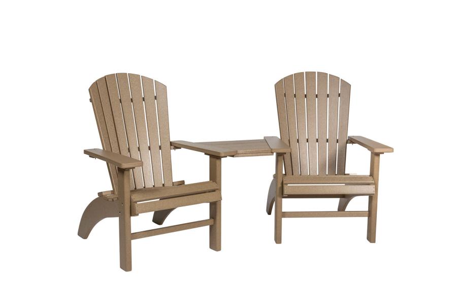 Colonial Road Furniture Deluxe Fan Back Settee