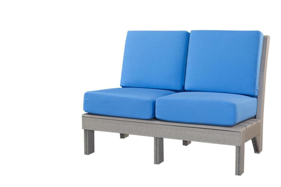 Finch Poly Furniture Mission Modular Center Loveseat