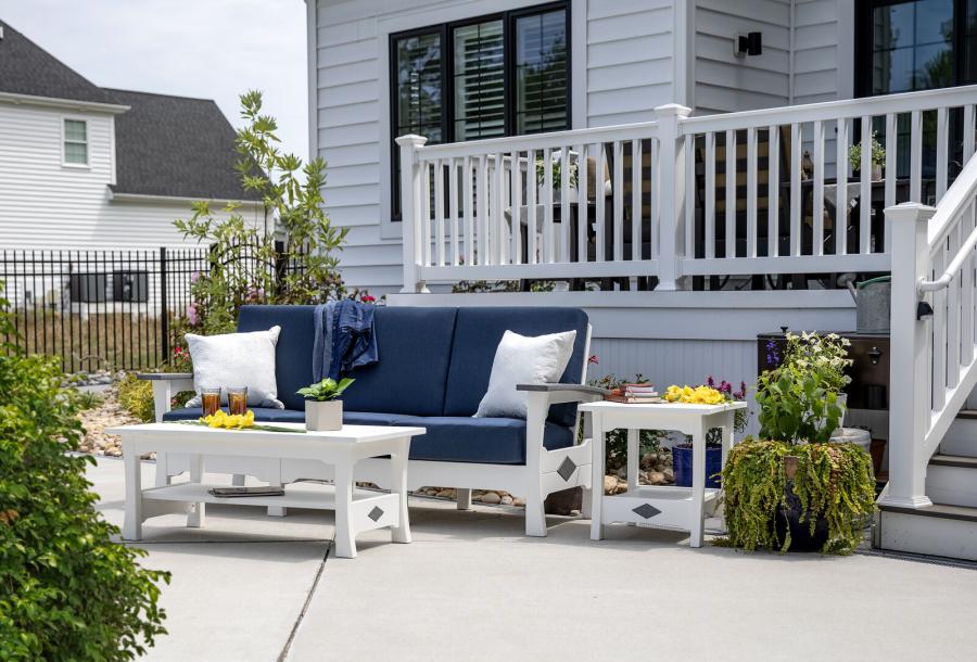 Colonial Road Furniture  3 Piece Deep Seating Sofa Set