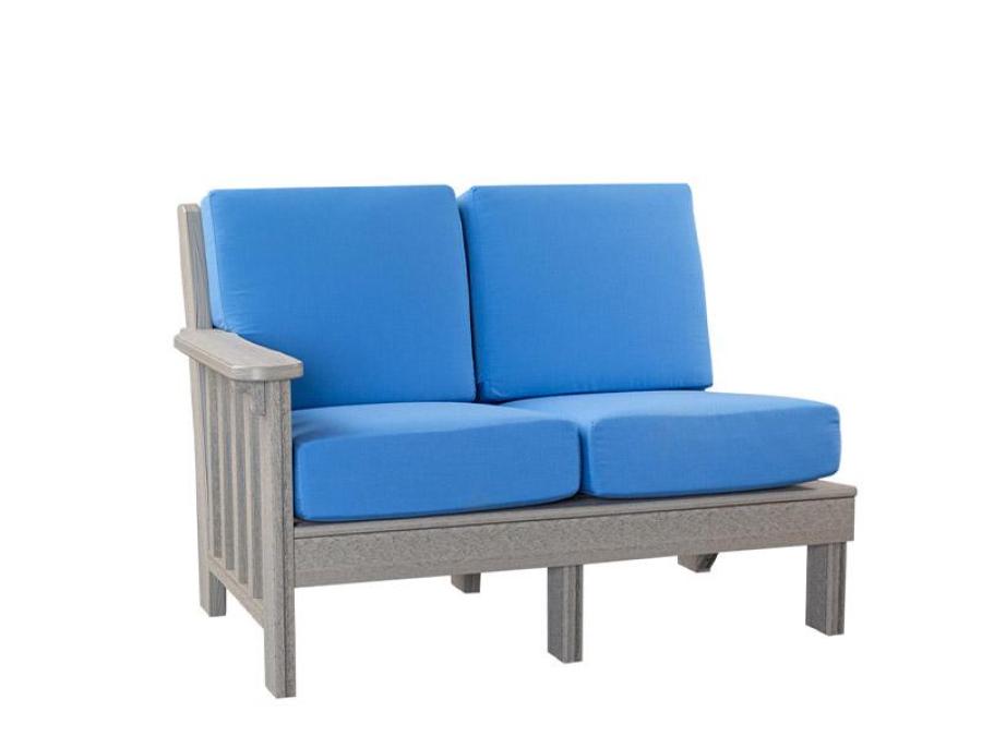 Finch Poly Furniture Mission Modular Loveseat