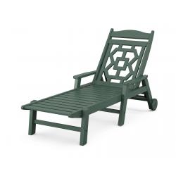 POLYWOOD® Chinoiserie Chaise Lounge