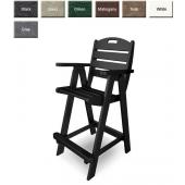 POLYWOOD® Nautical Counter Height Chair