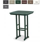 POLYWOOD® Nautical Bar Height Square Bistro Table