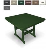 POLYWOOD® Park Commercial Grade Square Dining Table