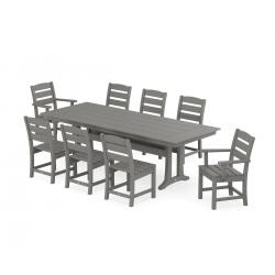 Polywood 9 - Piece Farmhouse Dining Set
