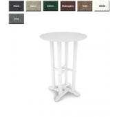 POLYWOOD® Bar Height Round Bistro Table