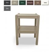 POLYWOOD® Two-Shelf Side Table