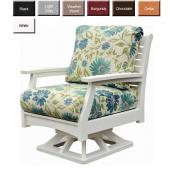 Amish Gardens Classic Terrace Deep Seating Swivel Rocking Chair