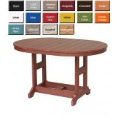 Amish Gardens Counter Height Oval Dining Table
