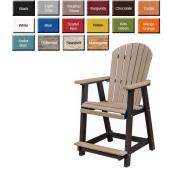 Amish Gardens Elite Comfo-Back Counter Height Dining Chair