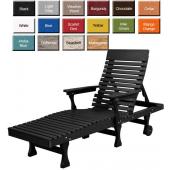 Amish Gardens Casual-Back Chaise Lounge