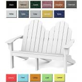 Seaside Casual Classic Adirondack Love Seat