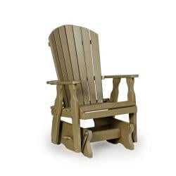 Colonial Road Furniture Fan Back Glider Chair
