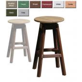 Luxury Poly Furniture Set of Two Swivel Bar Stools
