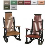 Luxury Poly Furniture Set of Two Bent Rocker's