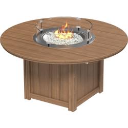 Luxury Poly Furniture Lumin Round Dining  Fire Table
