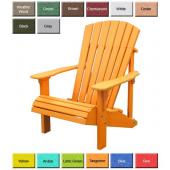 Luxury Poly Furniture Deluxe Fan Back Adirondack Chair