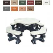 Poly Park Courtyard Octagon Picnic Table