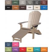 Poly Concepts Deluxe Fanback Adirondack Chair
