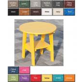Poly Concepts Round Side Table