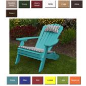 Amish PolyCraft Folding/Reclining Adirondack Chair