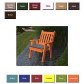 Amish PolyCraft Traditional English Garden Chair