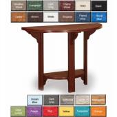 Finch Poly Furniture Half Round Bar Table