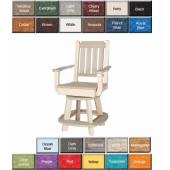 Finch Poly Furniture Keystone Swivel Counter Chair