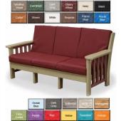 Finch Poly Furniture Mission Sofa with 5" Cushion
