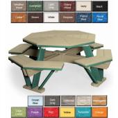 Finch Poly Furniture Octagon Picnic Table