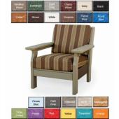 Finch Poly Furniture Van Buren Chair with 5" Cushion