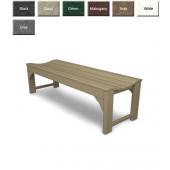 POLYWOOD® Traditional Backless Benches