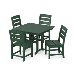 Polywood 5 - Piece Lakeside Square Dining Set