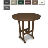 POLYWOOD® Bar Height Round Tables