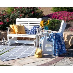Colonial Road Furniture 3 Piece Curved Glider Set
