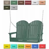 Luxury Poly Furniture Adirondack Swing