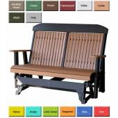 Luxury Poly Furniture Classic High-Back Glider Bench